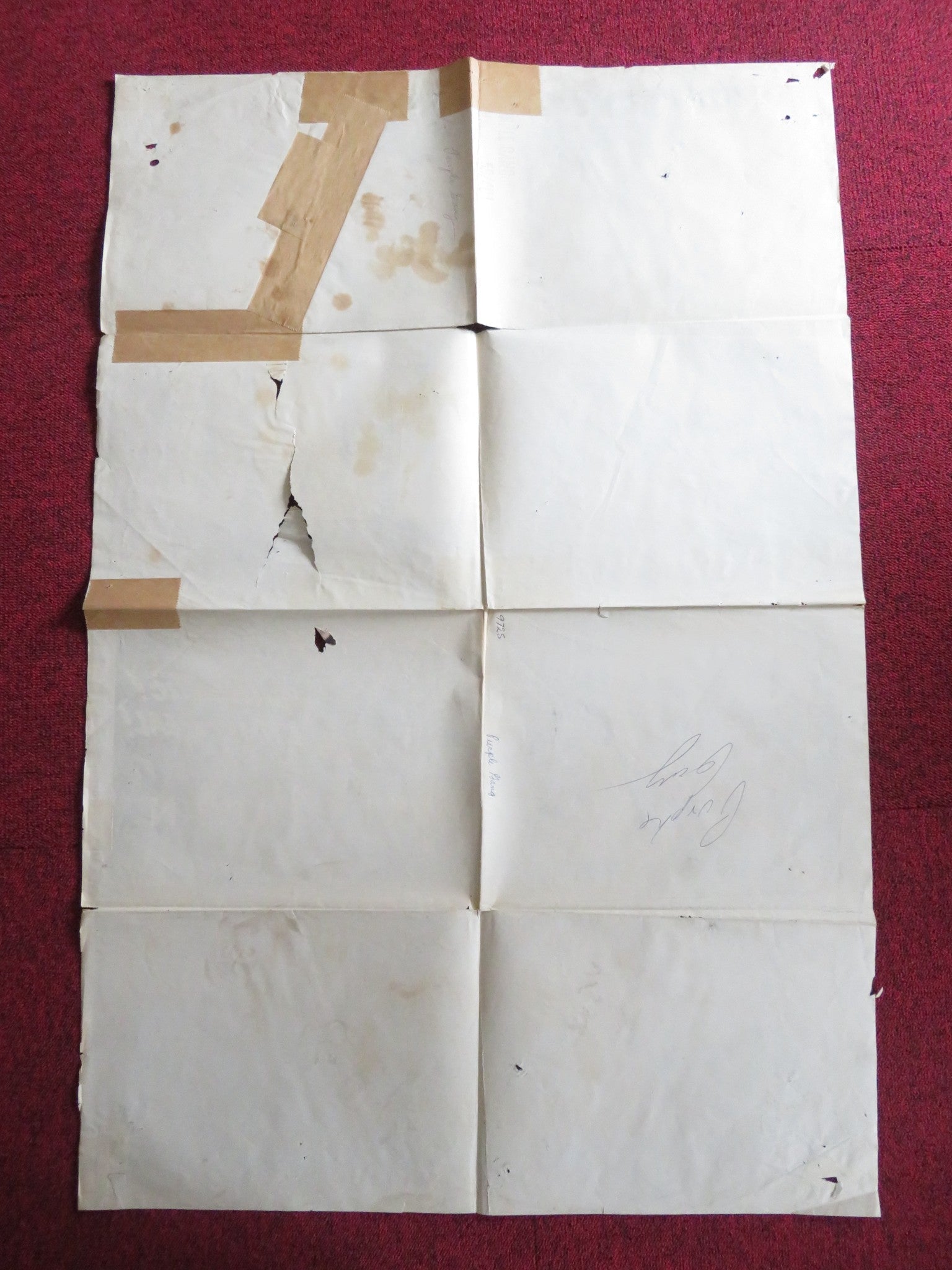 THE PURPLE GANG FOLDED US ONE SHEET POSTER BARRY SULLIVAN ROBERT BLAKE 1959 Rendezvous Cinema Movie posters