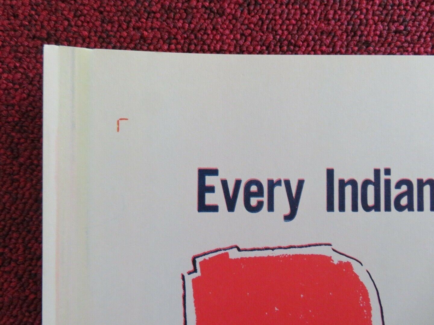 THE PURPLE HILLS US HALF SHEET (22"x 28") POSTER GENE NELSON JOANNA BARNES 1961 Movie posters