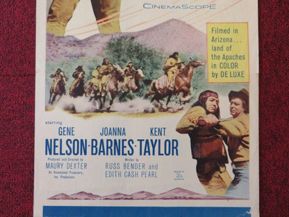 THE PURPLE HILLS US INSERT (14"x 36") POSTER GENE NELSON JOANNA BARNES 1961 Movie posters
