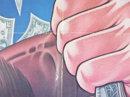 THE PURSUIT OF D. B. COOPER - B FOLDED US ONE SHEET POSTER ROBERT DUVALL 1981 Rendezvous Cinema Movie posters