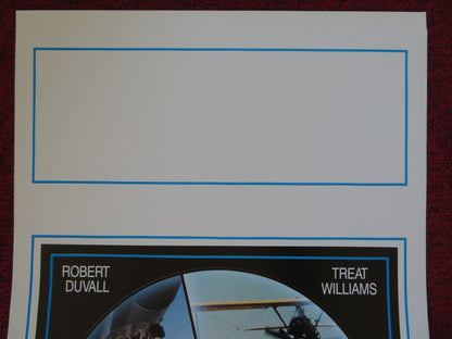 THE PURSUIT OF D.B. COOPER ITALIAN LOCANDINA (27.5"x13") POSTER R. DUVALL 1989 Rendezvous Cinema Movie posters