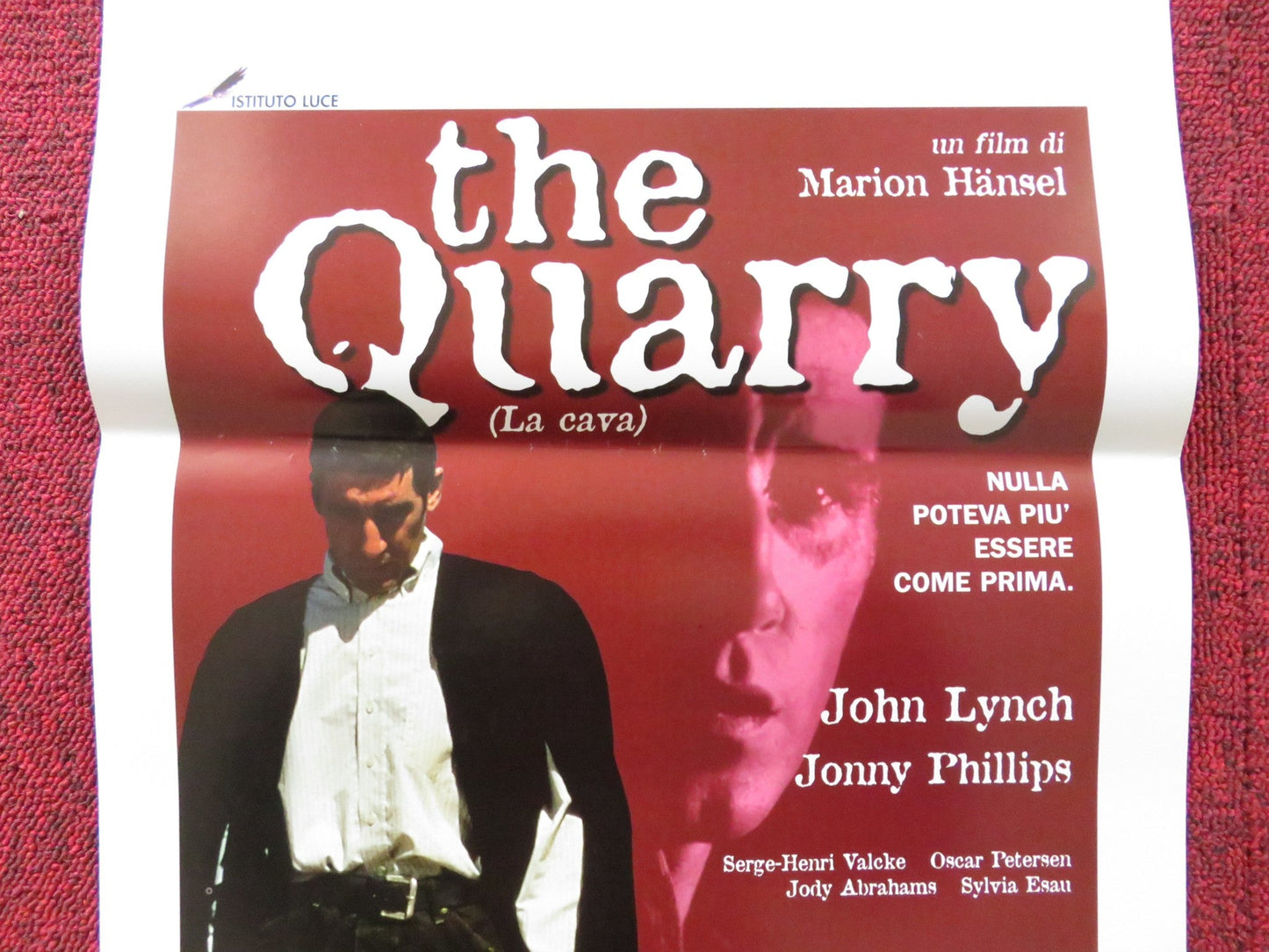 THE QUARRY ITALIAN LOCANDINA POSTER JOHN LYNCH JONNY PHILLIPS 1998 Rendezvous Cinema Movie posters