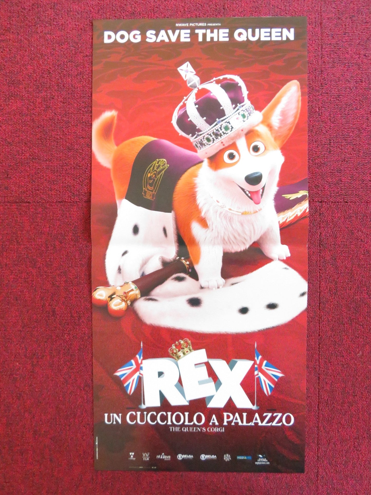 THE QUEEN'S CORGI - B ITALIAN LOCANDINA POSTER TOM COURTENAY MARI DEVON 2019 Rendezvous Cinema Movie posters