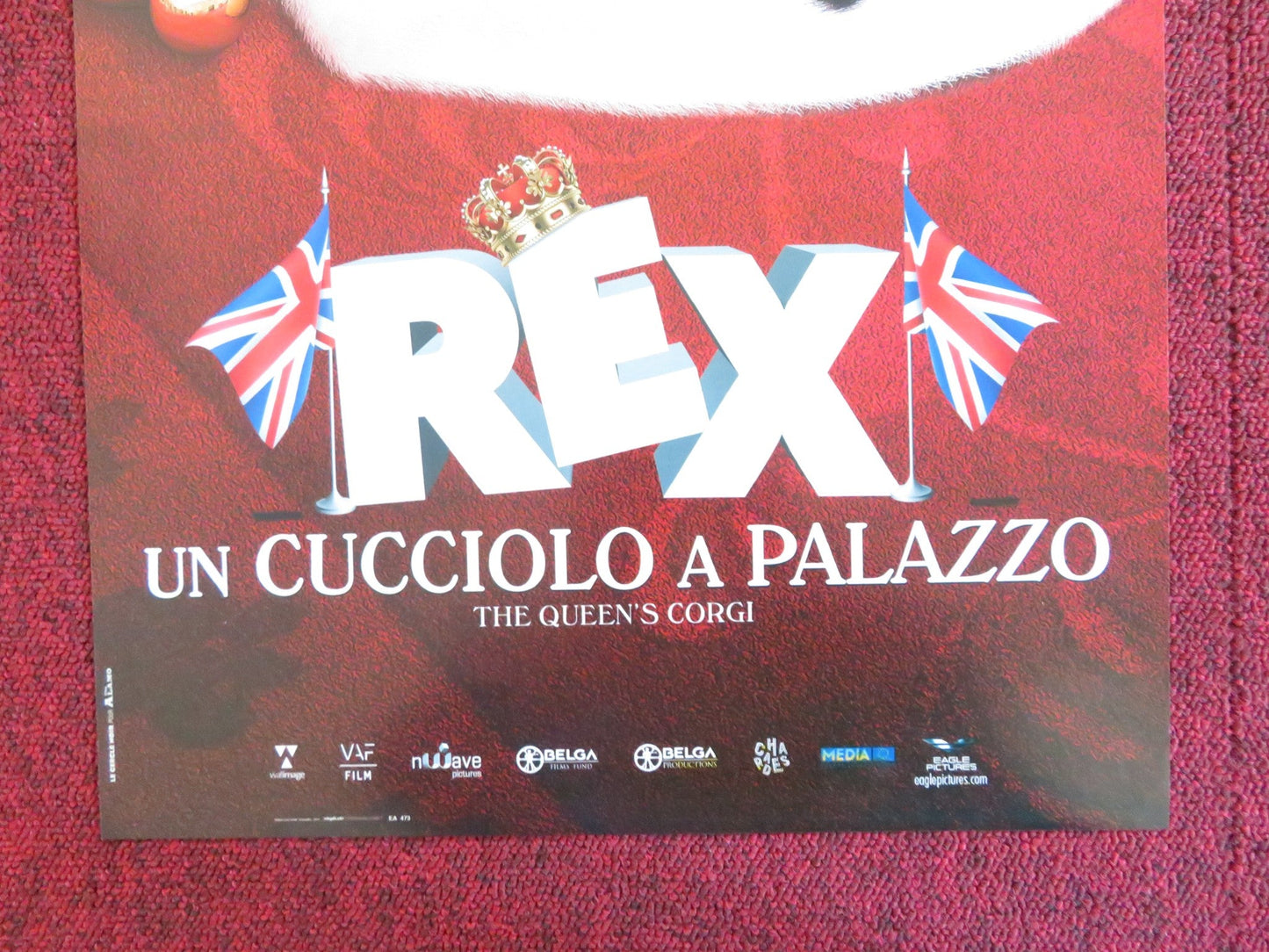 THE QUEEN'S CORGI - B ITALIAN LOCANDINA POSTER TOM COURTENAY MARI DEVON 2019 Rendezvous Cinema Movie posters