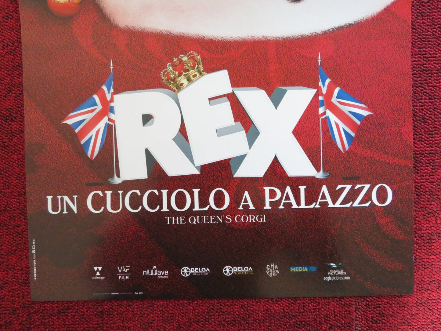 THE QUEENS CORGI ITALIAN LOCANDINA POSTER RUSTY SHACKLEFORD JO WYATT 2019 Rendezvous Cinema Movie posters