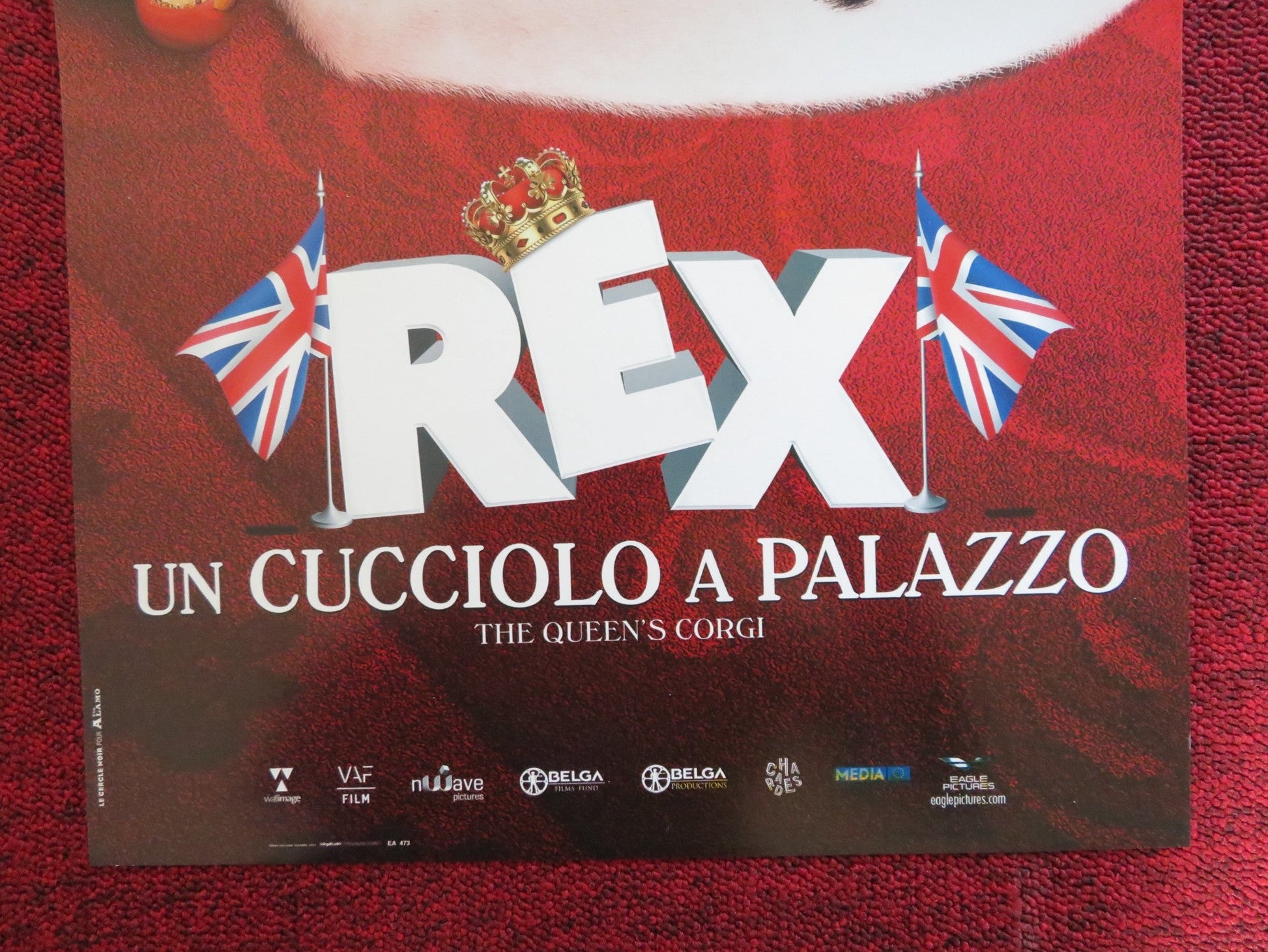 THE QUEENS CORGI ITALIAN LOCANDINA POSTER RUSTY SHACKLEFORD JO WYATT 2019 Rendezvous Cinema Movie posters