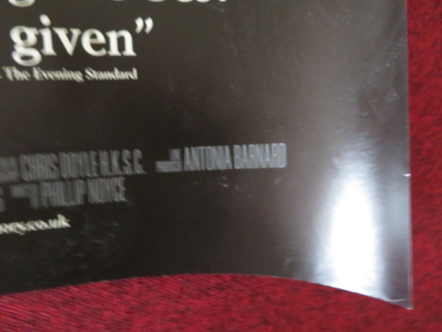 THE QUIET AMERICAN UK QUAD (30"x 40") ROLLED POSTER MICHAEL CAINE B. FRASER 2002 Rendezvous Cinema Movie posters