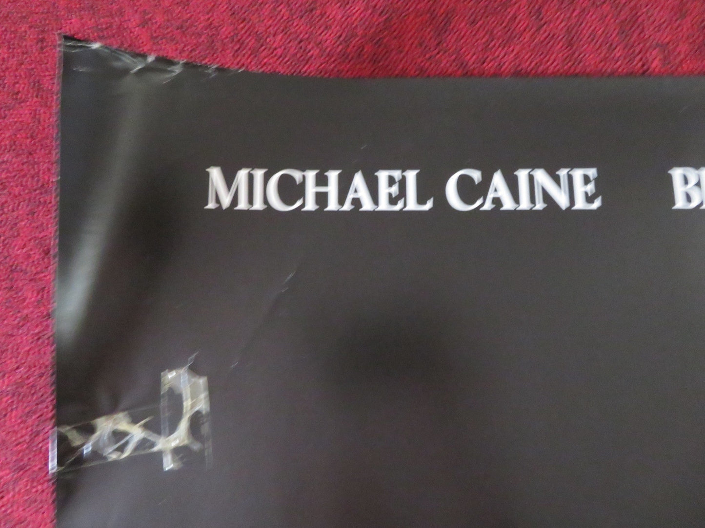 THE QUIET AMERICAN UK QUAD (30"x 40") ROLLED POSTER MICHAEL CAINE B. FRASER 2002 Rendezvous Cinema Movie posters