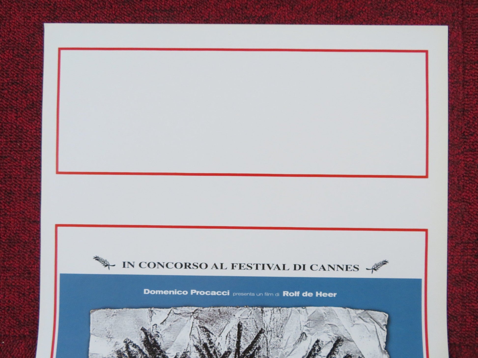 THE QUIET ROOM ITALIAN LOCANDINA POSTER CHLOE FERGUSON CELINE O'LEARY 1996 Rendezvous Cinema Movie posters