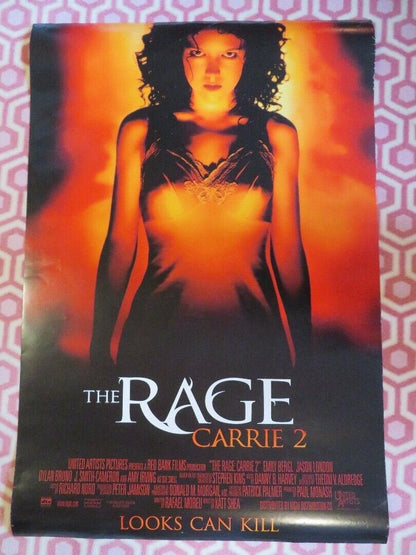 THE RAGE CARRIE 2 US ONE SHEET ROLLED POSTER STEPHEN KING EMILY BERGL 1999 - Rendezvous Cinema