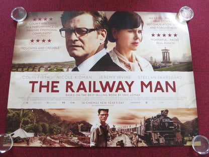 THE RAILWAY MAN UK QUAD ROLLED POSTER COLIN FIRTH NICOLE KIDMAN 2013 Rendezvous Cinema Movie posters