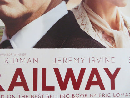 THE RAILWAY MAN UK QUAD ROLLED POSTER COLIN FIRTH NICOLE KIDMAN 2013 Rendezvous Cinema Movie posters