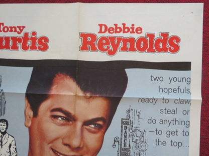 THE RAT RACE FOLDED US ONE SHEET POSTER TONY CURTIS DEBBIE REYNOLDS 1960 Movie posters