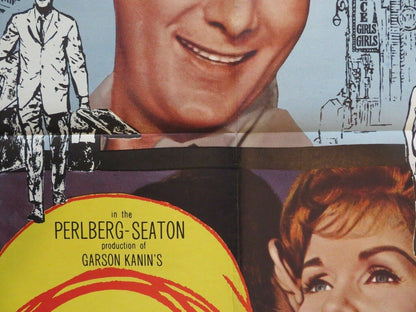 THE RAT RACE FOLDED US ONE SHEET POSTER TONY CURTIS DEBBIE REYNOLDS 1960 Movie posters