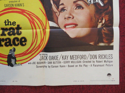 THE RAT RACE FOLDED US ONE SHEET POSTER TONY CURTIS DEBBIE REYNOLDS 1960 Movie posters