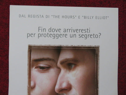 THE READER ITALIAN LOCANDINA POSTER KATE WINSLET RALPH FIENNES 2008 Rendezvous Cinema Movie posters