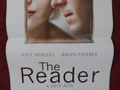 THE READER ITALIAN LOCANDINA POSTER KATE WINSLET RALPH FIENNES 2008 Rendezvous Cinema Movie posters