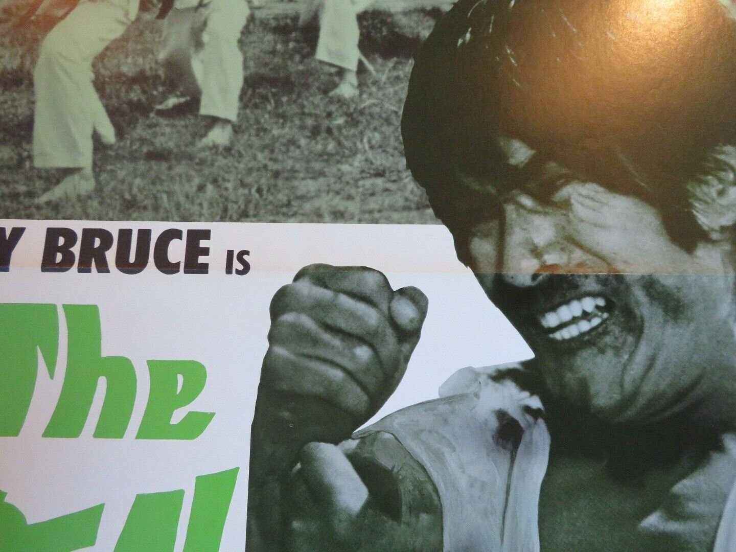 THE REAL DRAGON KUNG FU US ONE SHEET ROLLED POSTER SONNY BRUCE 1970 - Rendezvous Cinema