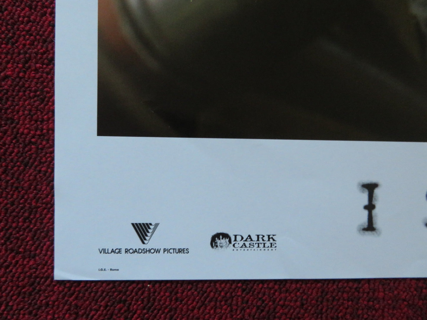 THE REAPING - A ITALIAN FOTOBUSTA POSTER HILARY SWANK IDRIS ELBA 2007 Rendezvous Cinema Movie posters