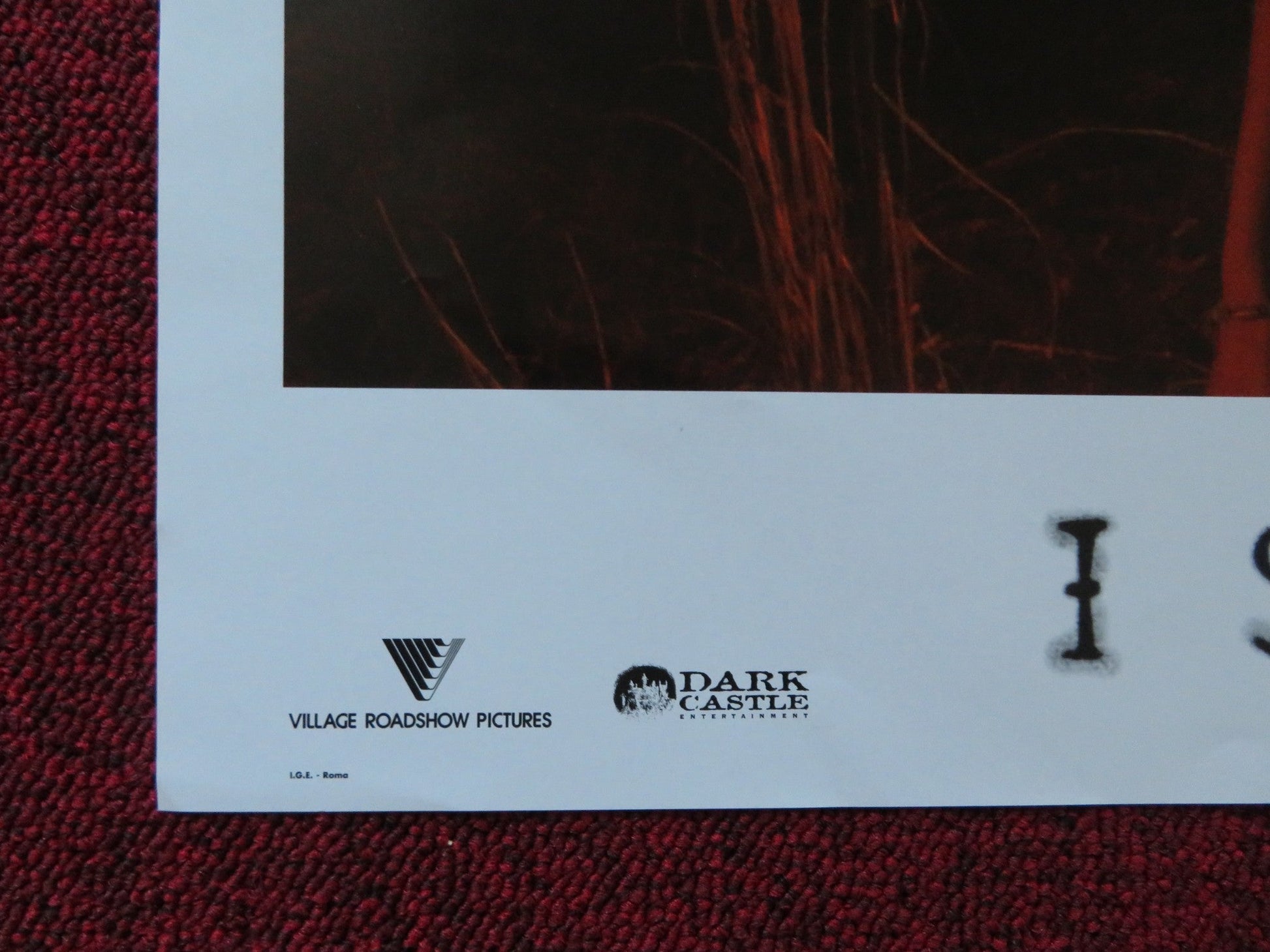 THE REAPING - D ITALIAN FOTOBUSTA POSTER HILARY SWANK IDRIS ELBA 2007 Rendezvous Cinema Movie posters