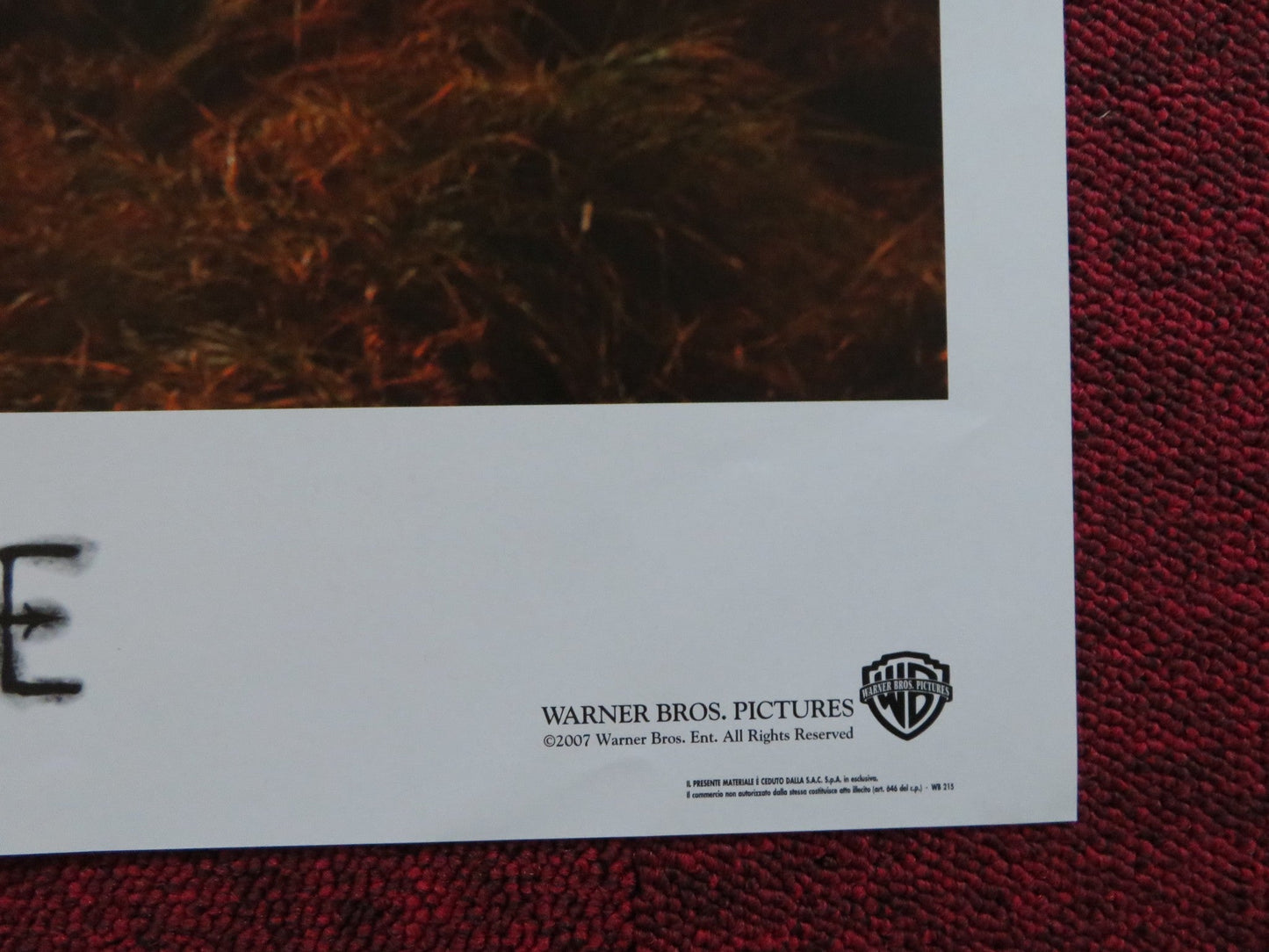 THE REAPING - D ITALIAN FOTOBUSTA POSTER HILARY SWANK IDRIS ELBA 2007 Rendezvous Cinema Movie posters