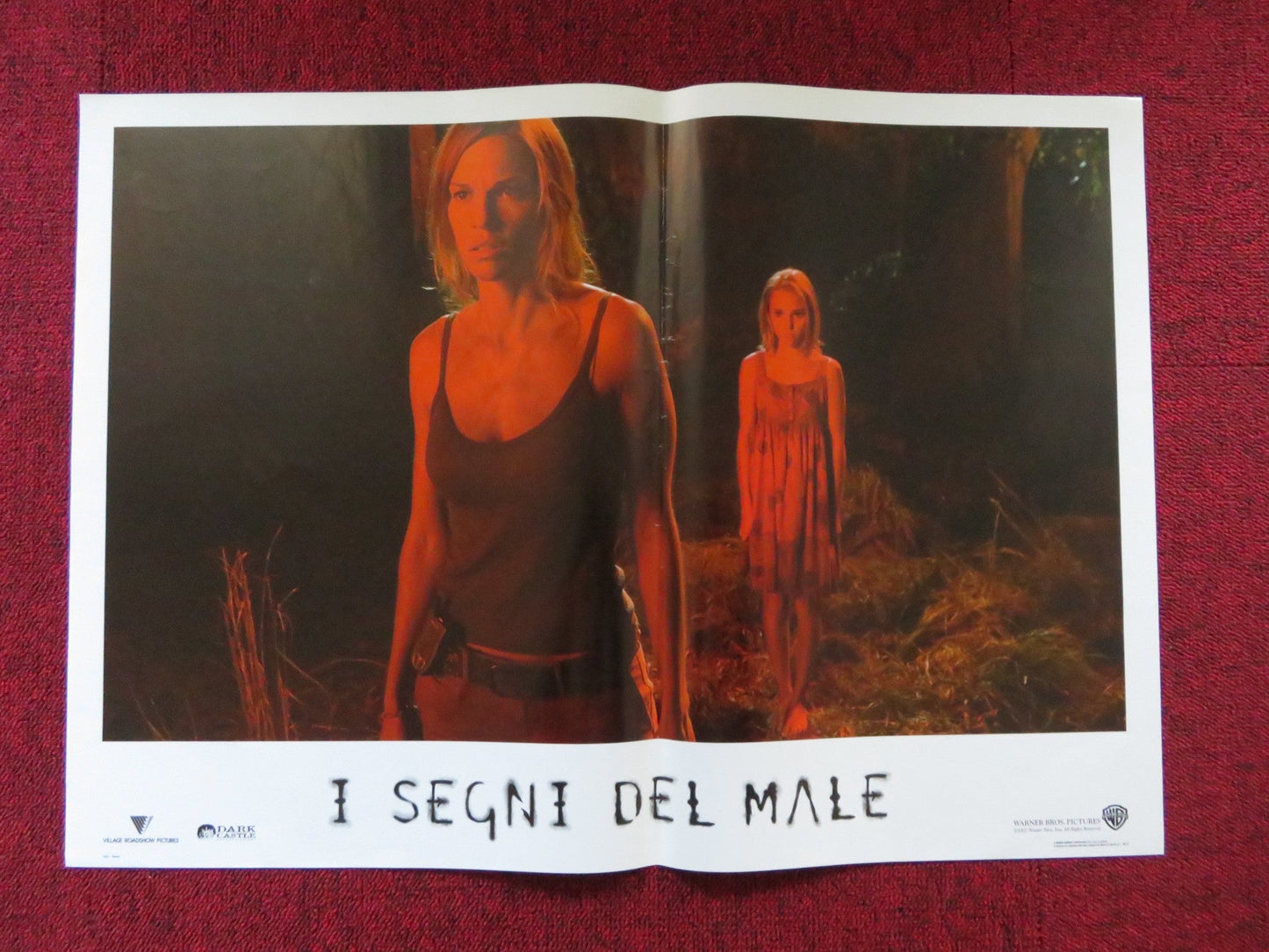 THE REAPING - D ITALIAN FOTOBUSTA POSTER HILARY SWANK IDRIS ELBA 2007 Rendezvous Cinema Movie posters