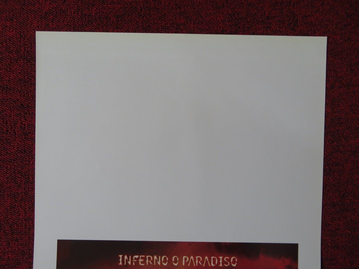 THE REAPING ITALIAN LOCANDINA (27.5"x13") POSTER HILARY SWANK IDRIS ELBA 2007 Movie posters