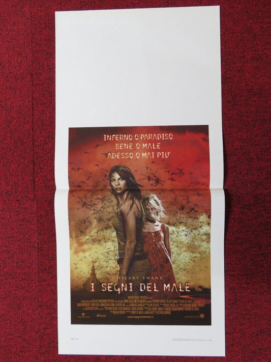 THE REAPING ITALIAN LOCANDINA (27.5"x13") POSTER HILARY SWANK IDRIS ELBA 2007 Movie posters