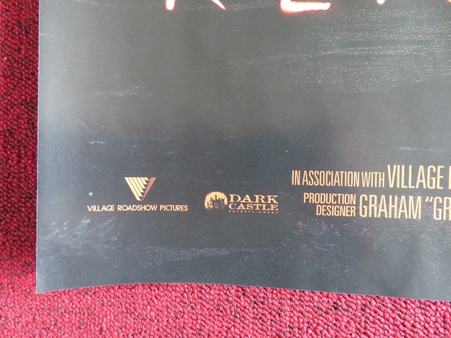 THE REAPING UK QUAD (30"x 40") ROLLED POSTER HILARY SWANK DAVID MORRISSEY 2007 Rendezvous Cinema Movie posters