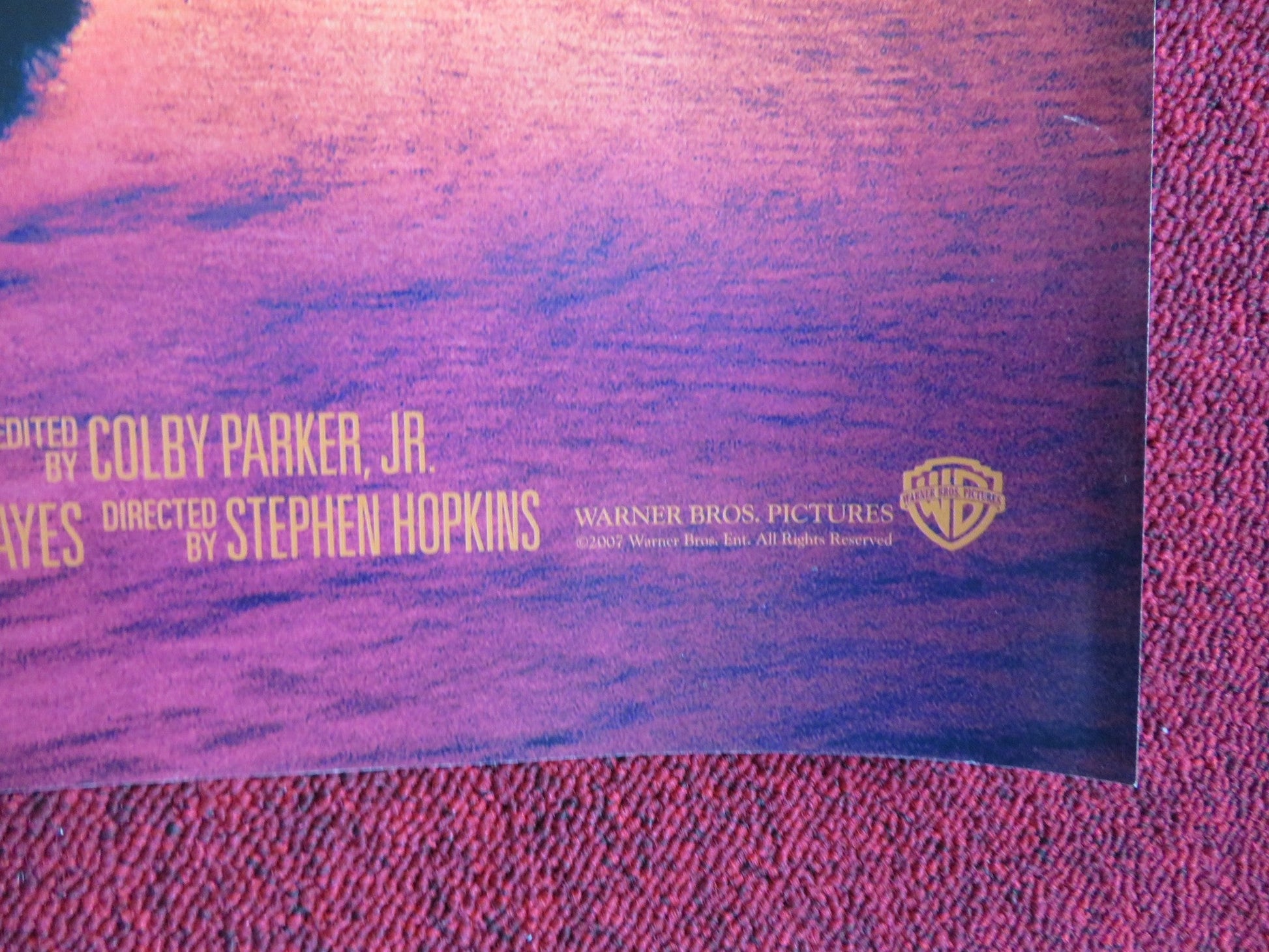 THE REAPING UK QUAD (30"x 40") ROLLED POSTER HILARY SWANK DAVID MORRISSEY 2007 Rendezvous Cinema Movie posters