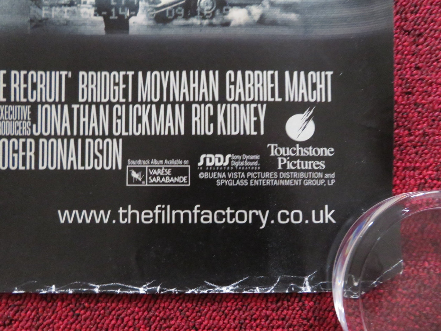 THE RECRUIT UK QUAD (30"x 40") ROLLED POSTER AL PACINO COLIN FARRELL 2003 Rendezvous Cinema Movie posters