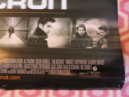 THE RECRUIT US ROLLED POSTER AL PACINO COLIN FARRELL 2003 Movie posters