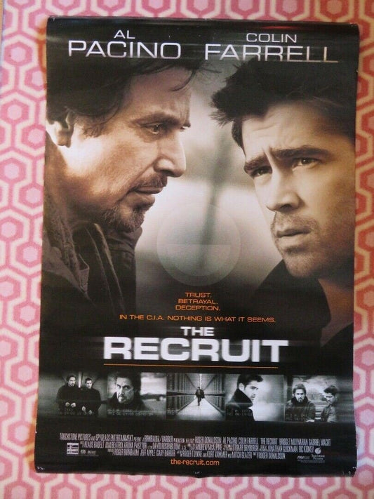 THE RECRUIT US ROLLED POSTER AL PACINO COLIN FARRELL 2003 Movie posters