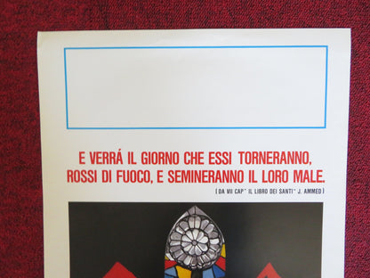 THE RED MONKS ITALIAN LOCANDINA POSTER GERADO AMATO LARA WENDELL 1989 Rendezvous Cinema Movie posters