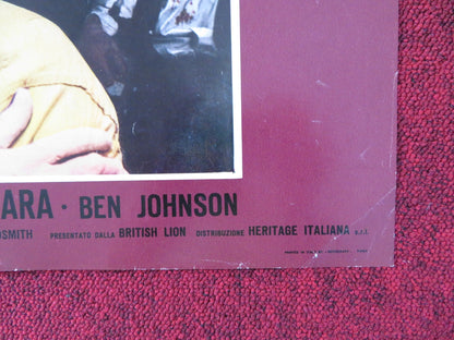 THE RED PONY - TV MOVIE - A ITALIAN FOTOBUSTA POSTER HENRY FONDA M. O'HARA 1973 Rendezvous Cinema Movie posters