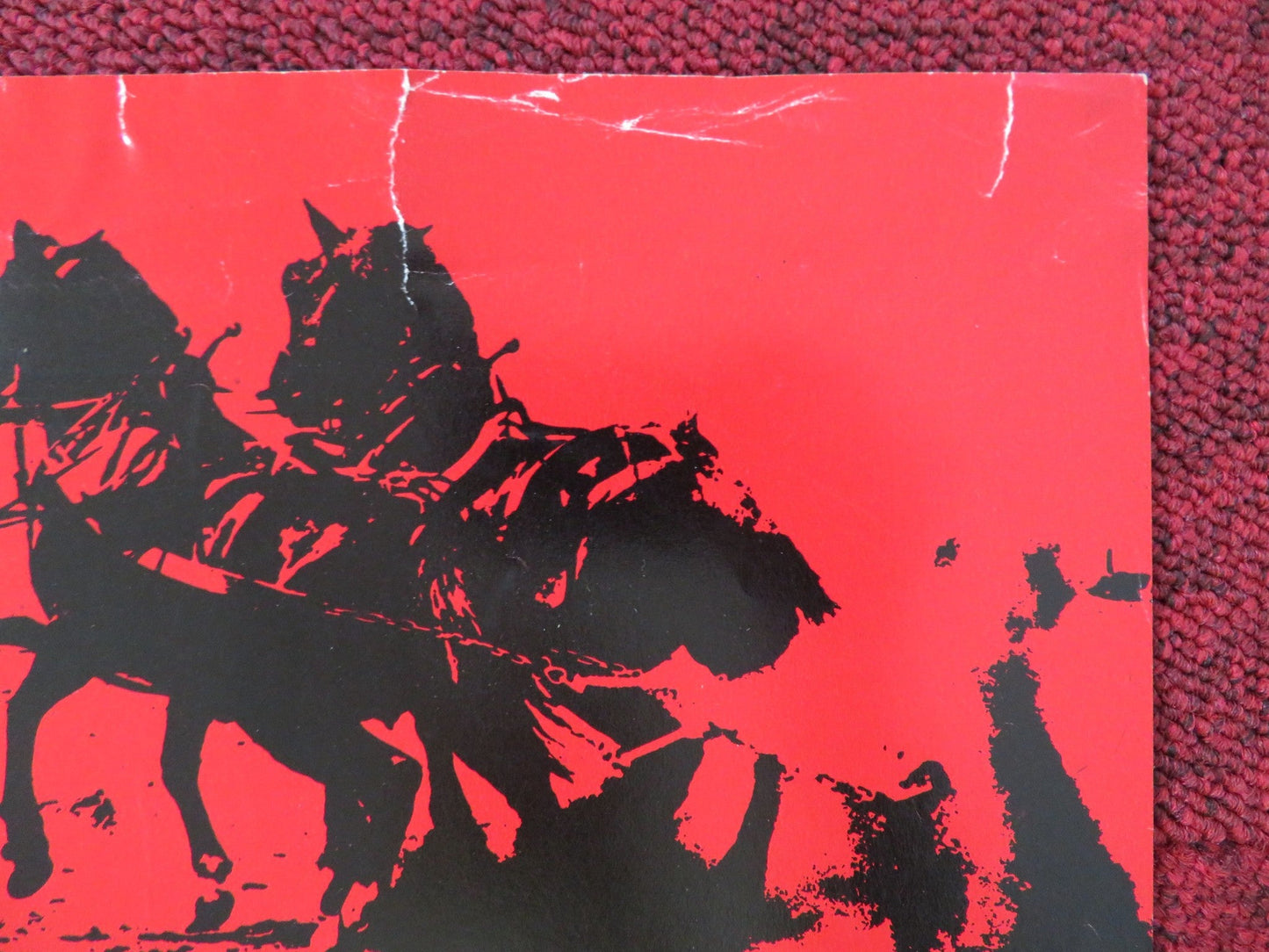 THE RED PONY - TV MOVIE - A ITALIAN FOTOBUSTA POSTER HENRY FONDA M. O'HARA 1973 Rendezvous Cinema Movie posters