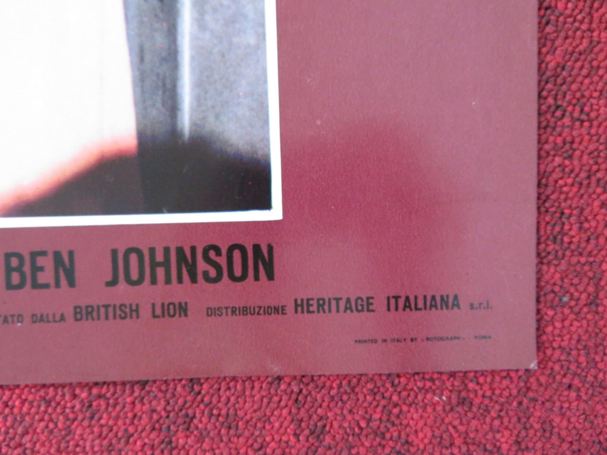 THE RED PONY - TV MOVIE - D ITALIAN FOTOBUSTA POSTER HENRY FONDA M. O'HARA 1973 Rendezvous Cinema Movie posters