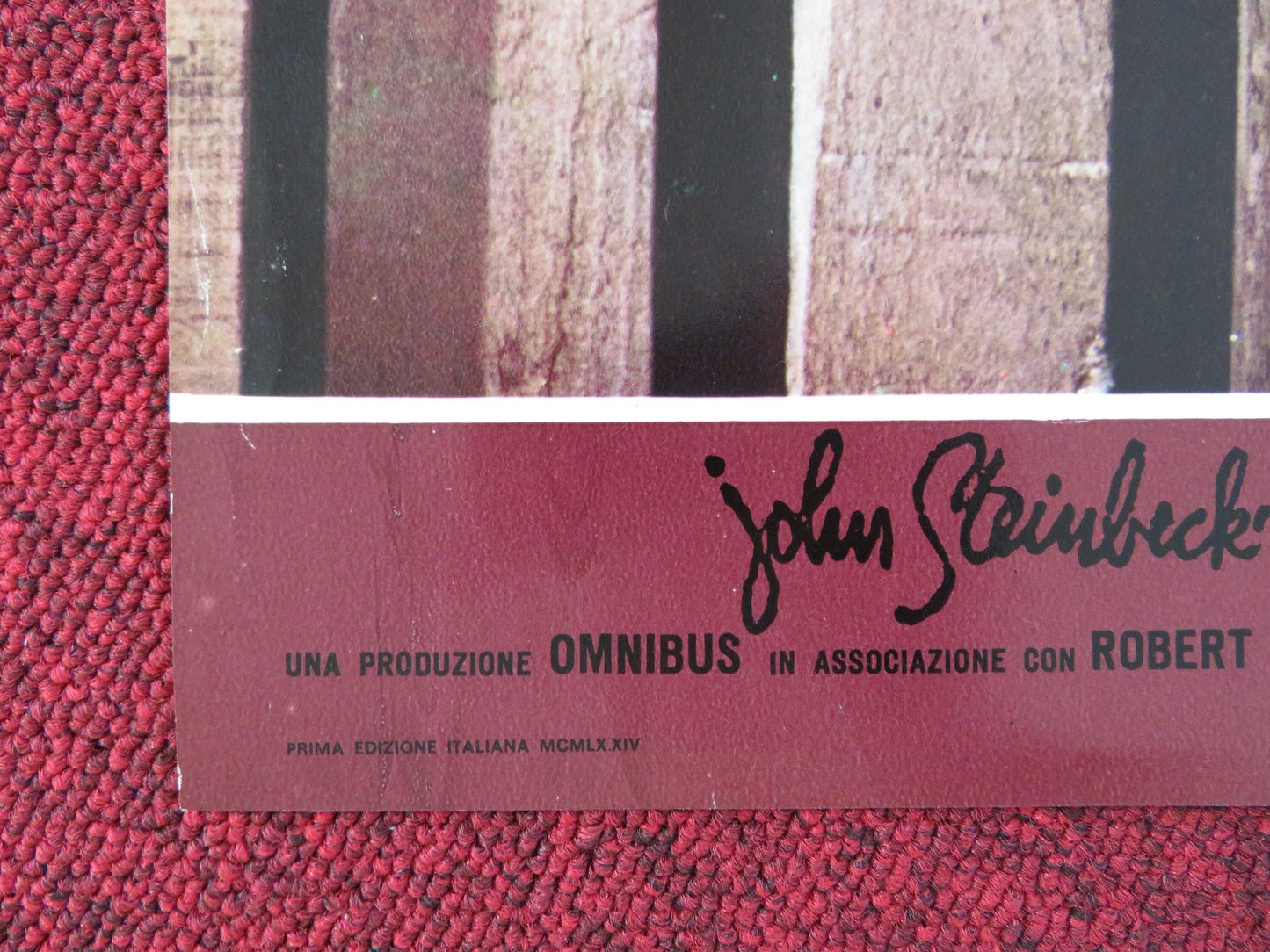 THE RED PONY - TV MOVIE - D ITALIAN FOTOBUSTA POSTER HENRY FONDA M. O'HARA 1973 Rendezvous Cinema Movie posters