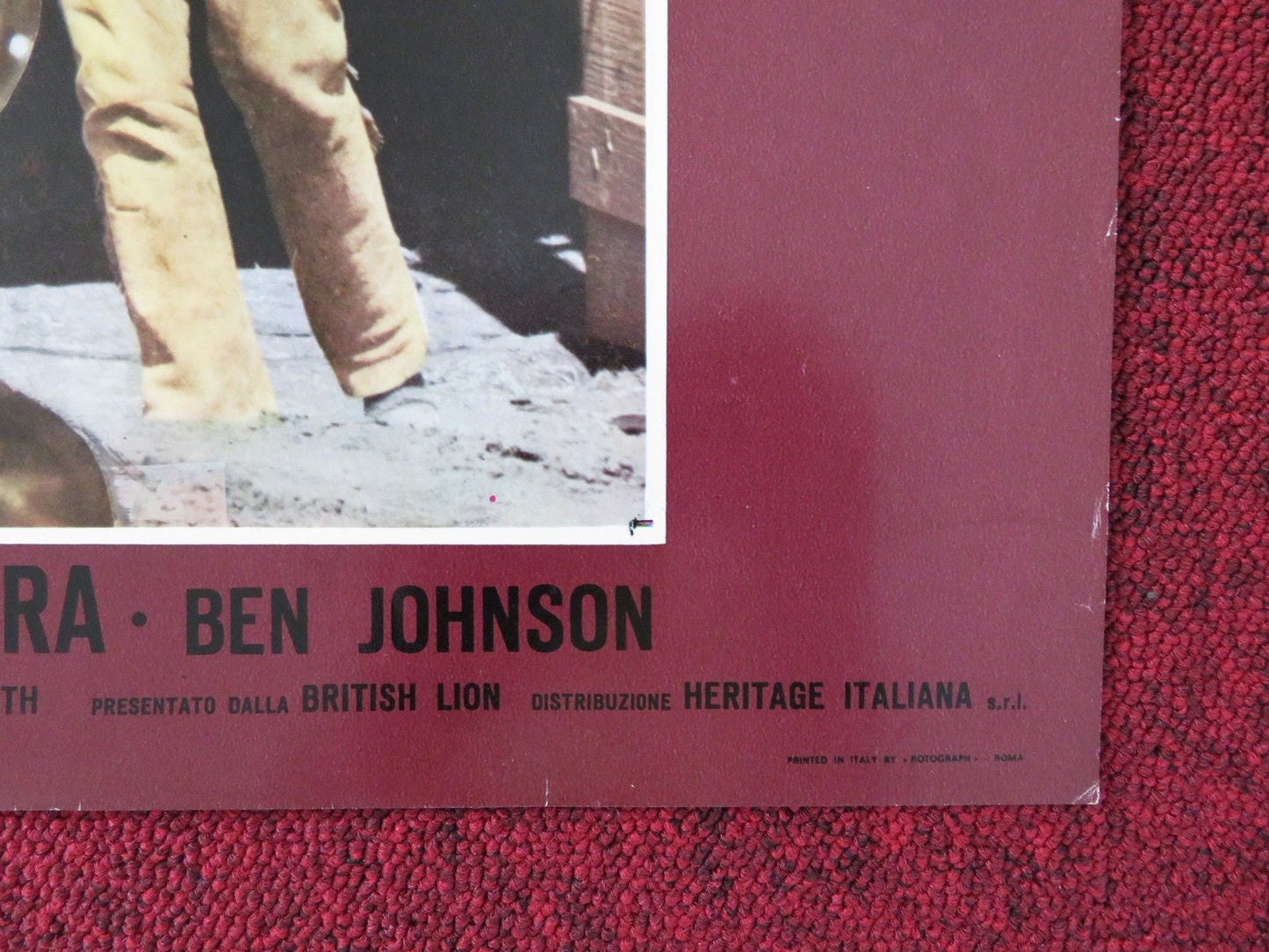 THE RED PONY - TV MOVIE - E ITALIAN FOTOBUSTA POSTER HENRY FONDA M. O'HARA 1973 Rendezvous Cinema Movie posters