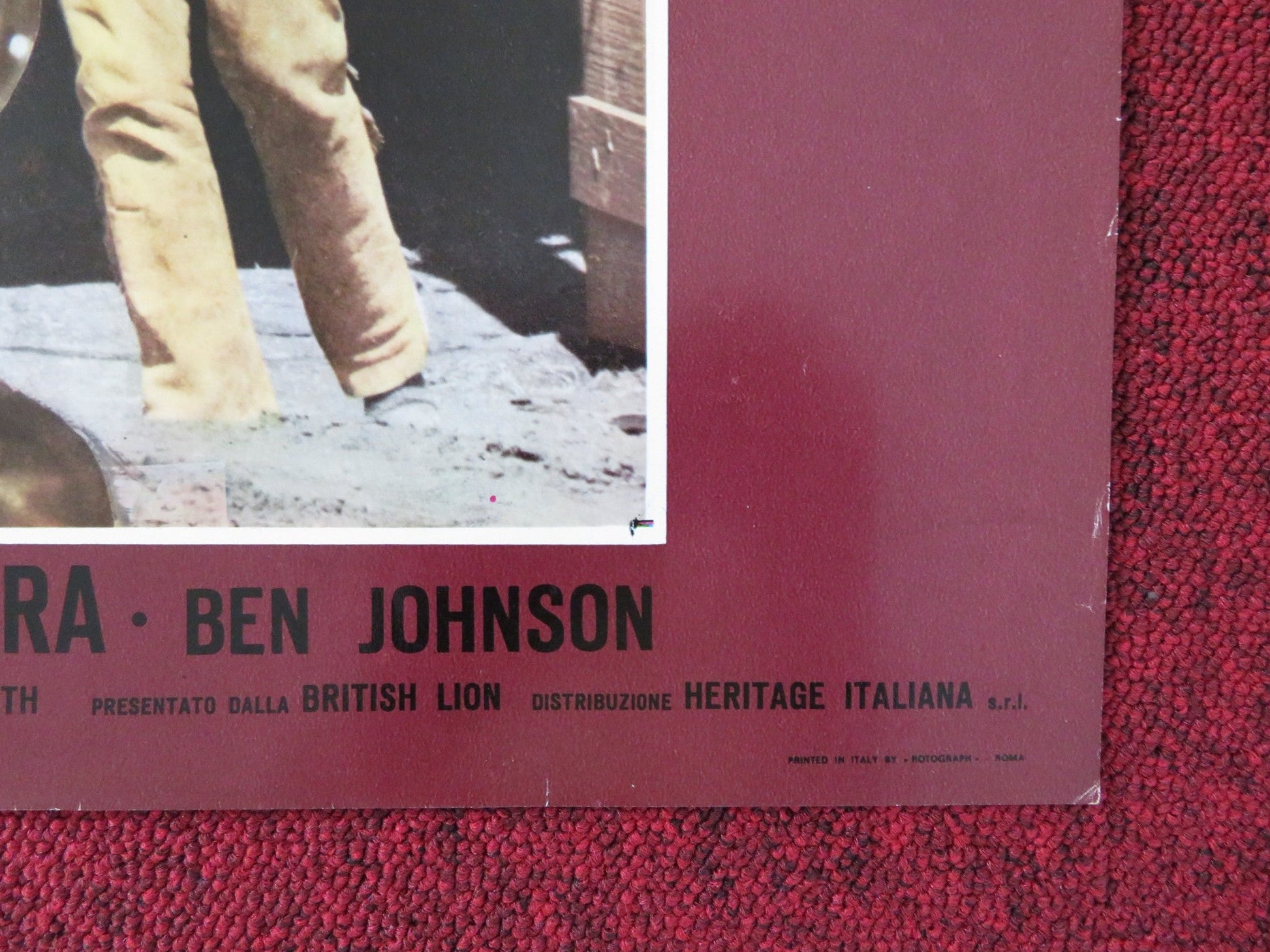 THE RED PONY - TV MOVIE - E ITALIAN FOTOBUSTA POSTER HENRY FONDA M. O'HARA 1973 Rendezvous Cinema Movie posters