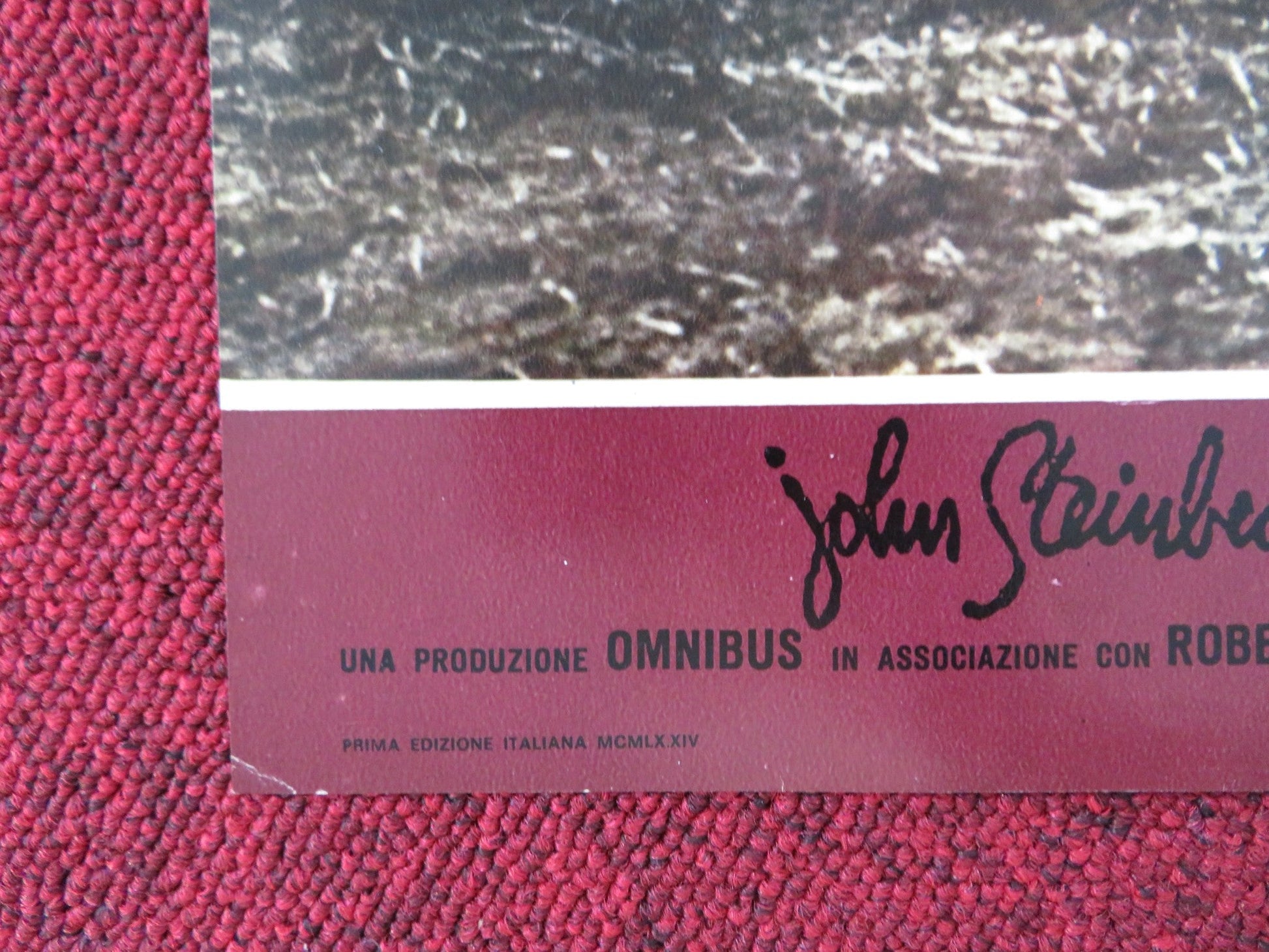 THE RED PONY - TV MOVIE - E ITALIAN FOTOBUSTA POSTER HENRY FONDA M. O'HARA 1973 Rendezvous Cinema Movie posters