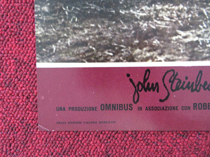 THE RED PONY - TV MOVIE - E ITALIAN FOTOBUSTA POSTER HENRY FONDA M. O'HARA 1973 Rendezvous Cinema Movie posters