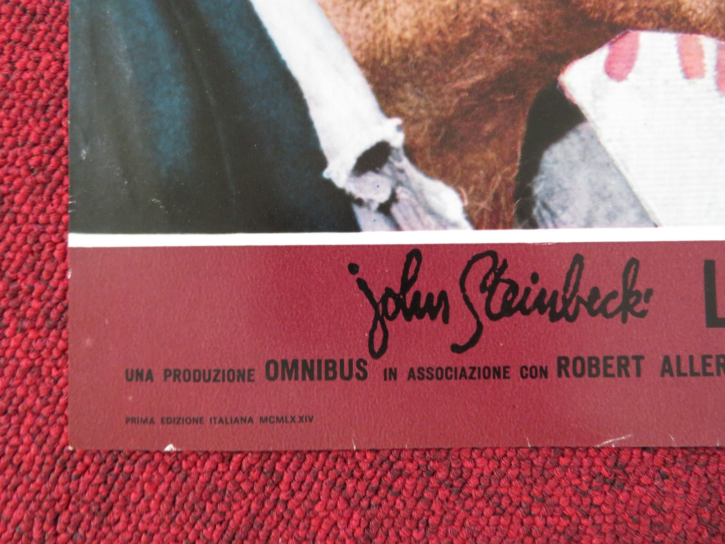 THE RED PONY - TV MOVIE - F ITALIAN FOTOBUSTA POSTER HENRY FONDA M. O'HARA 1973 Rendezvous Cinema Movie posters