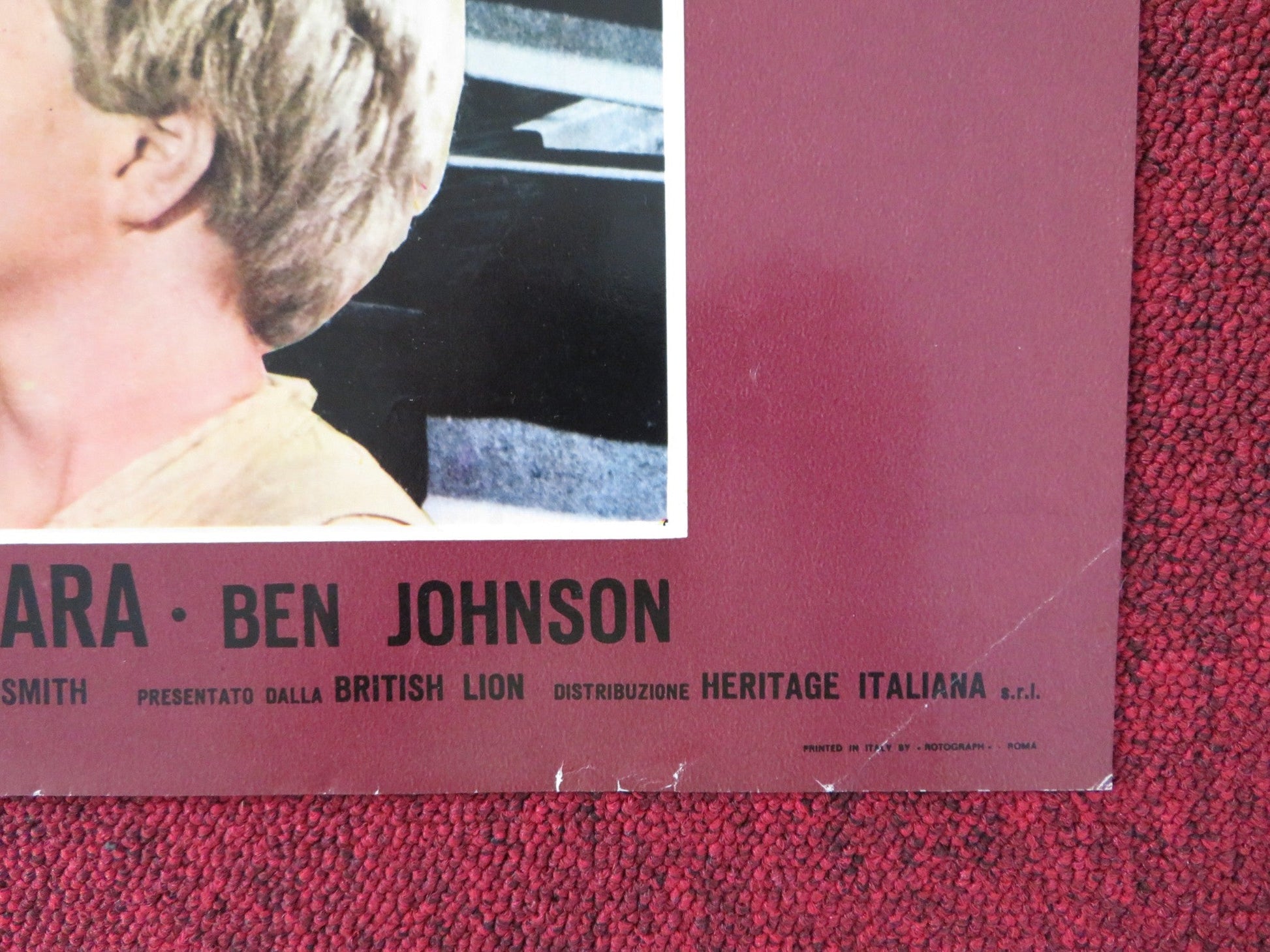 THE RED PONY - TV MOVIE - F ITALIAN FOTOBUSTA POSTER HENRY FONDA M. O'HARA 1973 Rendezvous Cinema Movie posters