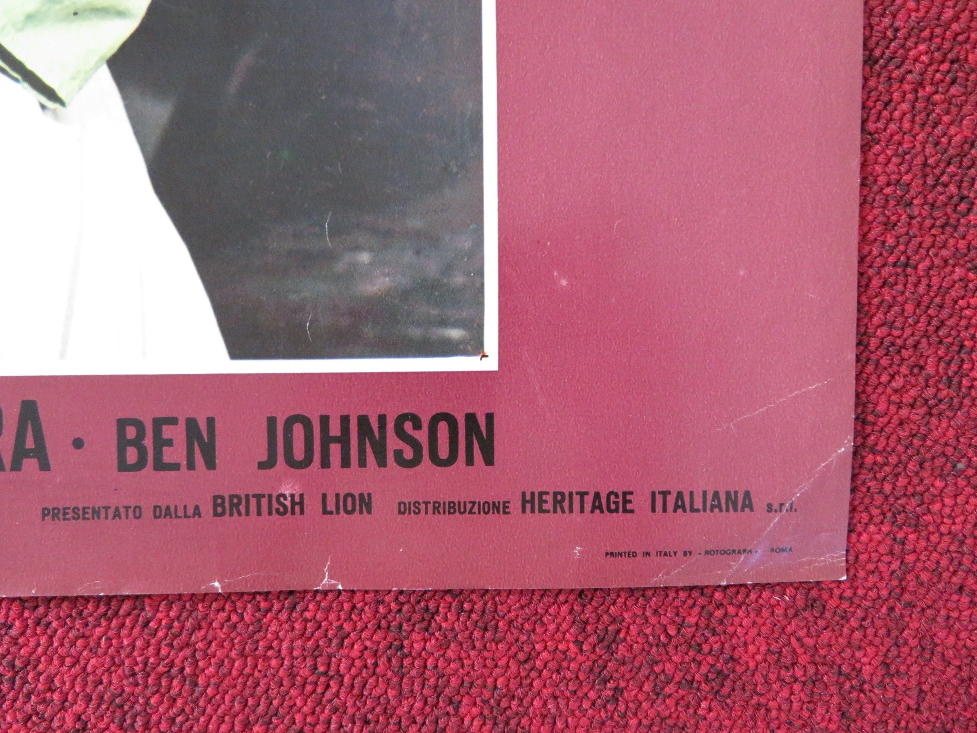 THE RED PONY - TV MOVIE - G ITALIAN FOTOBUSTA POSTER HENRY FONDA M. O'HARA 1973 Rendezvous Cinema Movie posters