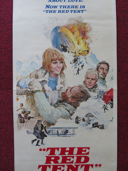 THE RED TENT US INSERT (14"x 36") POSTER SEAN CONNERY CLAUDIA CARDINALE 1971 Rendezvous Cinema Movie posters