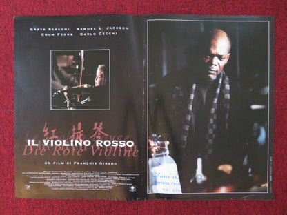 THE RED VIOLIN ITALIAN FOTOBUSTA POSTER GRETA SCACCHI SAMUEL L. JACKSON 1998 Rendezvous Cinema Movie posters