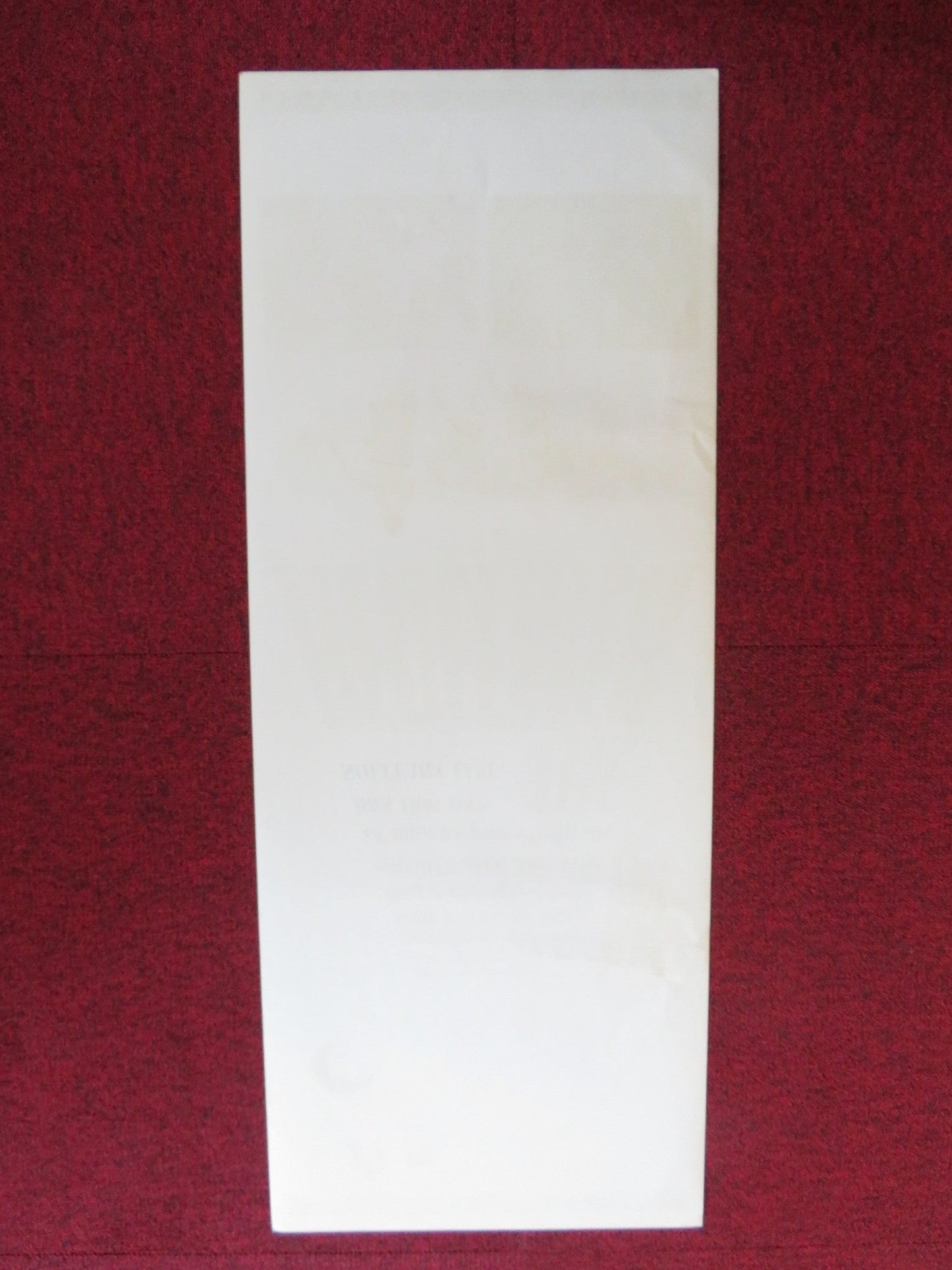 THE REDEEMER US INSERT (14"x 36") POSTER LUIS ALVAREZ MARUCHI FRESNO 1965 Rendezvous Cinema Movie posters