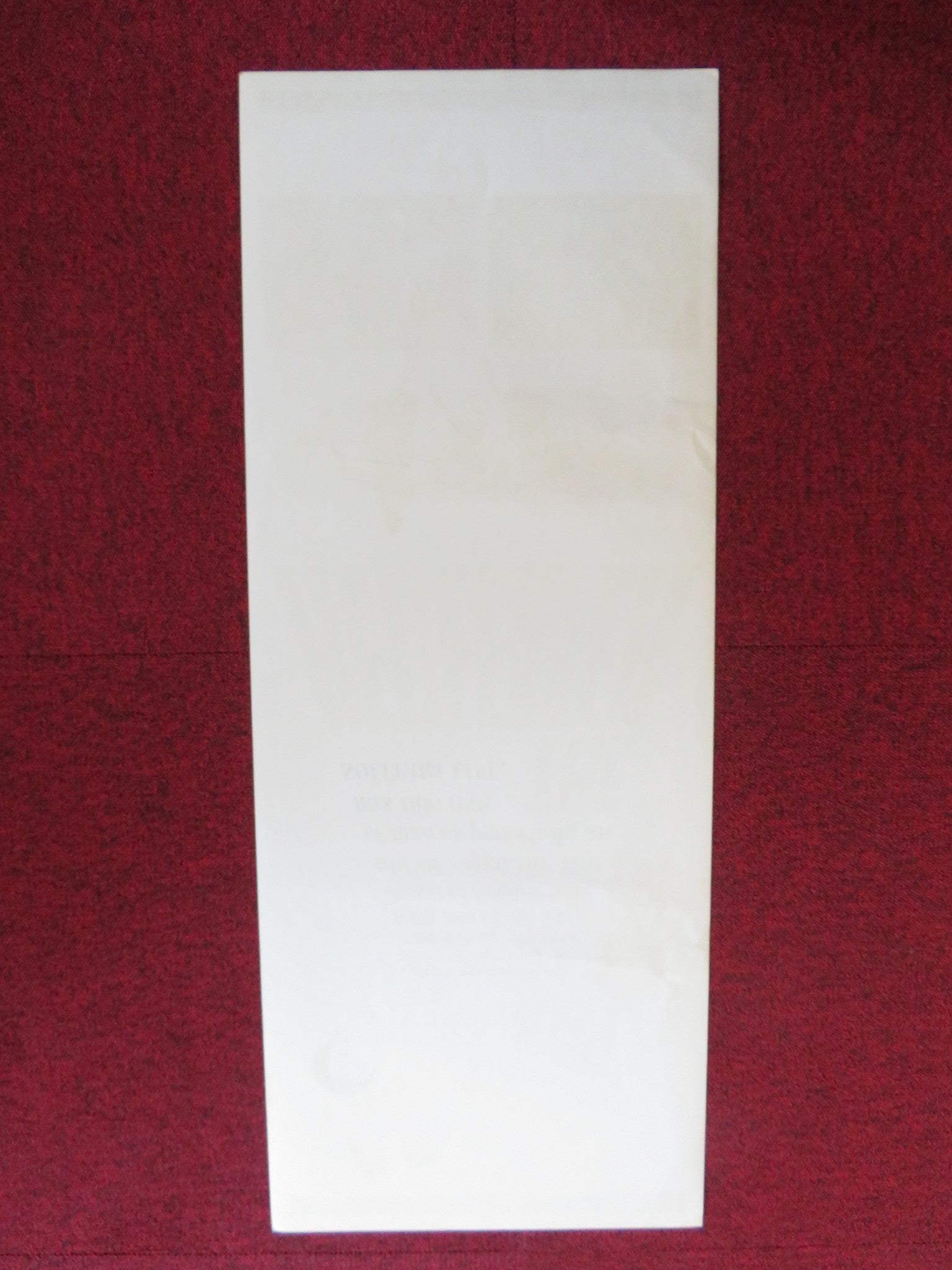 THE REDEEMER US INSERT (14"x 36") POSTER LUIS ALVAREZ MARUCHI FRESNO 1965 Rendezvous Cinema Movie posters