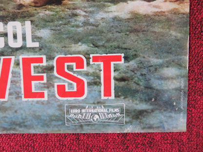 THE REDHEAD FROM WYOMING - A ITALIAN FOTOBUSTA POSTER MAUREEN O'HARA 1953 Rendezvous Cinema Movie posters